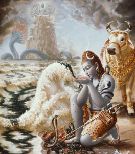 Lord-Shiva-Drinking-the-Ocean-of-Poison